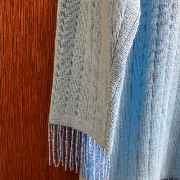 Vintage Kathy Levine Sweater with fringe EUC 1X - Picture 6 of 7